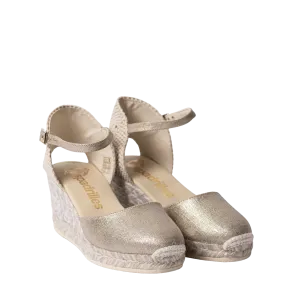 Zeppa in Corda Espadrilles Robi Nex Oro